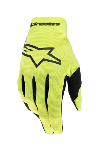Rukavice RADAR, ALPINESTARS, dětské (žlutá fluo/černá) 2024 M