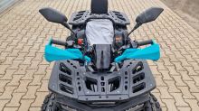 Dětská čtyřtaktní čtyřkolka ATV Hunter II 125ccm, 3 rych. poloautomat 8 kola, modrá (22)
