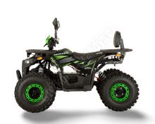 Dětská elektro čtyřkolka ATV MiniRocket Hunter II 1500W 60V diferenciál 8 kola zelená (2)
