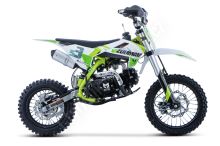 Pitbike Zuumav S3 125ccm 14/12 el startér, řazení bez spojky poloautoma, sedlo 73cm zelená (6)
