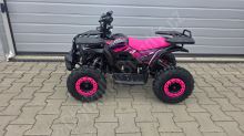 Dětská elektro čtyřkolka MiniRocket MiniHunter 1000W 36V růžová (3)
