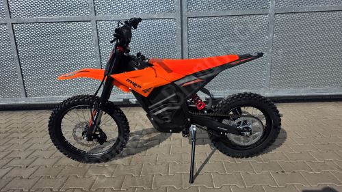 Elektrická motorka pitbike MRM PitVolt 6000W 72V, 17/14 Bat Li-Ion, sedlo 77cm, oranžová (6)