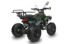 Dětská čtyřtaktní čtyřkolka ATV Warrior125ccm, 1 rych. poloautomat, 8 kola, zelená maskáč (4)