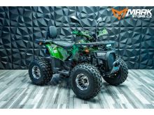 Dětská čtyřkolka Piranha Transformer 125ccm 3 rych. poloautomat 8 kola, zelený maskáč (2)
