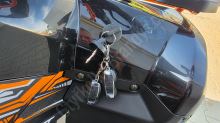 Dětská čtyřtaktní čtyřkolka  MiniRocket Troodon Deluxe 125ccm, 3+1, 8 kola, černo-oranzova (20)