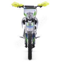 Pitbike MiniRocket DT125 17/14 světlo, el startér, automat, sedlo 86cm, modrý (1)