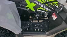 Dětská čtyřtaktní čtyřkolka ATV MiniRocket Troodon Deluxe 125ccm, 3+1, 8 kola, šedo-zelená (6)