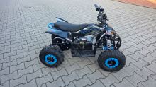 Dětská elektro čtyřkolka MiniRocket ATV MiniRaptor 1000W 36V, hydraulicke brzdy, modrá (14)