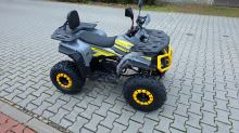 Dětská čtyřtaktní čtyřkolka ATV MiniRocket RockRider 125ccm 3+1, 8 kola, šedá (12)