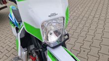 Pitbike MiniRocket DT125 17/14 světlo, el startér, řazení se spojkou, sedlo 86cm, modrý (15)