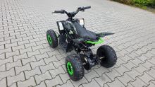 Dětská elektro čtyřkolka ATV MiniRaptor 1300W 48V,Lithium,hydraulicke brzdy, 6kola,zelená (5)