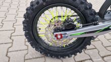 Pitbike MiniRocket DT125 17/14 světlo, el startér, řazení se spojkou, sedlo 86cm, modrý (17)