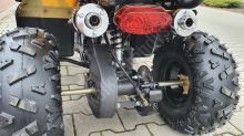 Dětská čtyřtaktní čtyřkolka ATV Toronto 125ccm, 1 rych. poloaut, 7 kola, žluty maskáč (9)