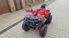 Dětská čtyřtaktní čtyřkolka ATV MiniRocket RockRider 125ccm 3+1, 8 kola, červená (2)