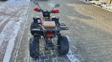 Dětská čtyřtaktní čtyřkolka ATV Warrior DELUX 125ccm, 3 rych. poloaut. 8 kol, červená (6)