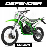 Pitbike Mikilon Defender 250RR 19/16 Zelená sedlo 85cm