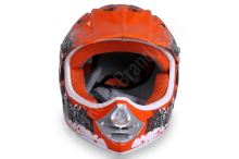 Dětská cross helma Xtreme- Oranžová L (2)
