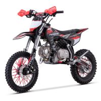 Pitbike MiniRocket DK125 14/12 el startér, řazení se spojkou, sedlo 70cm, černý
