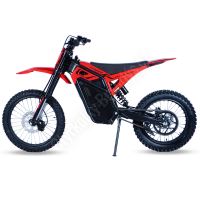 Elektrická motorka pitbike MRM M8 10kW 72V 19/17,sedlo 88cm, červený (25)