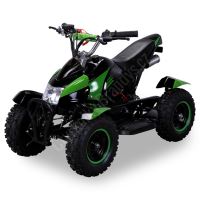 Dětská dvoutaktní čtyřkolka ATV Cobra 2 49ccm zelená E-start