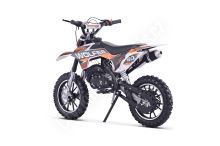 Minicross Gazelle 49ccm E-start oranžová sedlo 61cm