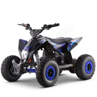 Dětská elektro  čtyřkolka ATV FactoryTeam 1000W 36V, hydraulická brzda, modrá