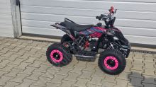 Dětská dvoutaktní čtyřkolka ATV MiniRocket MiniWarrior 49ccm, růžová (1)