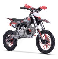 Pitbike MiniRocket DK110 14/12 řazení bez spojky poloautoma, el startér, sedlo 70cm černý (1)