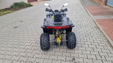 Dětská čtyřtaktní čtyřkolka ATV MiniRocket RockRider 125ccm 3+1, 8 kola, šedá (5)