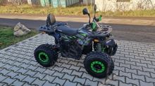 Dětská elektro čtyřkolka ATV MiniRocket Hunter II 1500W 60V diferenciál 8 kola zelená (10)