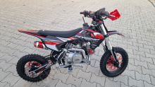 Pitbike MiniRocket Dorado DK90 12/10 Automat, el startér, sedlo 67,5cm, černý (8)