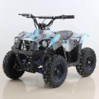 Dětská elektro čtyřkolka ATV Tiger 1000W Racing modrá
