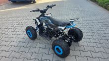 Dětská elektro čtyřkolka MiniRocket ATV MiniRaptor 1000W 36V, hydraulicke brzdy, modrá (9)