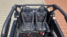 Dětská elektrická buggy Can-am Maverick X RS TURBO RR LCD+4x200w 2x24V EVA- černá (12)