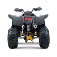 Dětská čtyřtaktní čtyřkolka ATV MiniRocket Panther 125ccm, 3 rych. poloaut. 8 kola, šedá (23)