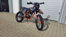 Pitbike Zuumav K5 PRO 250ccm 14,5kW, 21/18 světlo, el startér, sedlo 92cm, oranžový (3)