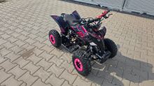Dětská dvoutaktní čtyřkolka ATV MiniRocket MiniWarrior 49ccm, růžová (4)