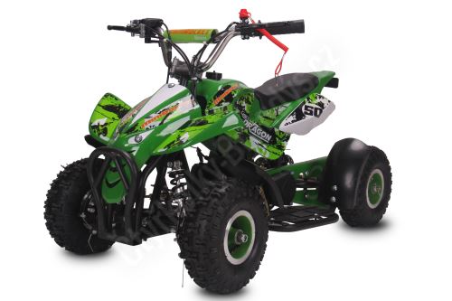 Dětská čtyřkolka Dragon II Sport 49ccm zelená