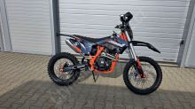 Pitbike Zuumav K5 250ccm 14,5kW, 19/16 světlo, el startér, sedlo 86cm, oranžový