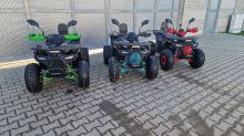 Dětská elektro čtyřkolka ATV MiniRocket Hunter II 1500W 60V diferenciál 8 kola zelená (12)