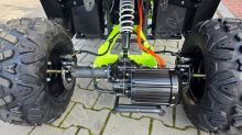 Dětská elektro čtyřkolka ATV MiniRocket RockRider 1800W 60V,nejvýkonnější, 8 kola, zelená (7)