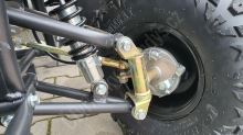 Dětská čtyřtaktní čtyřkolka ATV Toronto 125ccm, 1 rych. poloaut, 7 kola, zelený maskáč (7)