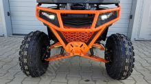 Dětská čtyřtaktní čtyřkolka  MiniRocket Troodon Deluxe 125ccm, 3+1, 8 kola, černo-oranzova (6)