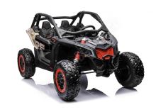Dětská elektrická buggy Can-am Maverick X RS TURBO RR LCD+4x200w 2x24V EVA- černá