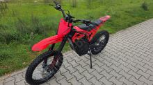 Elektrická motorka pitbike MRM M8 10kW 72V 19/17,sedlo 88cm, červený (1)