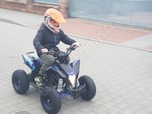 Dětská čtyřtaktní čtyřkolka ATV FactoryTeam 90ccm 4T, hydraulická brzda, zelená (6)