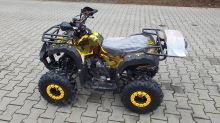 Dětská čtyřtaktní čtyřkolka ATV Toronto 125ccm, 1 rych. poloaut, 7 kola, žluty maskáč (8)