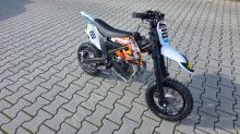 Pitbike MiniRocket Motors TRO50 4takt oranžová, sedlo 63cm (7)