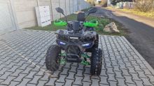 Dětská elektro čtyřkolka ATV MiniRocket Hunter II 1500W 60V diferenciál 8 kola zelená (14)