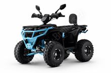 Dětská čtyřtaktní čtyřkolka ATV MiniRocket Troodon Deluxe 125ccm, 3+1, 8 kola, černo-modrá Dětská čtyřtaktní čtyřkolka ATV MiniRocket Troodon Deluxe 125ccm, 3+1, 8 kola, černo-modrá